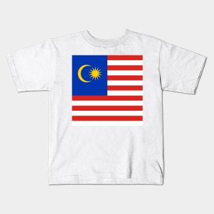 Malaysia flag Kids T-Shirt